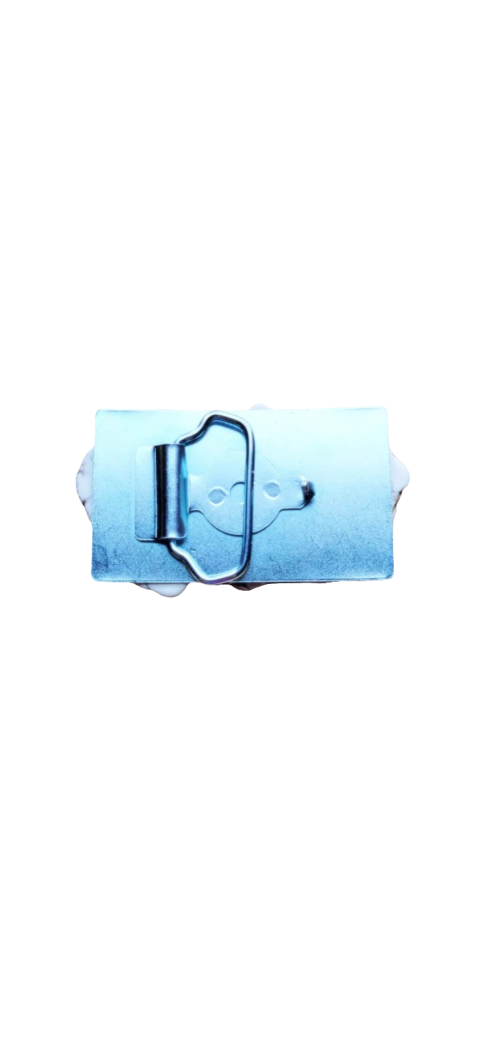 Turquoise Slab Belt Buckle