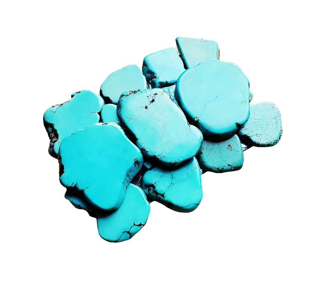 Turquoise Slab Belt Buckle