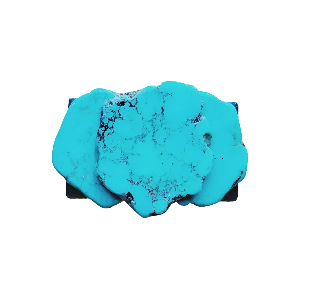 Turquoise Slab Belt Buckle