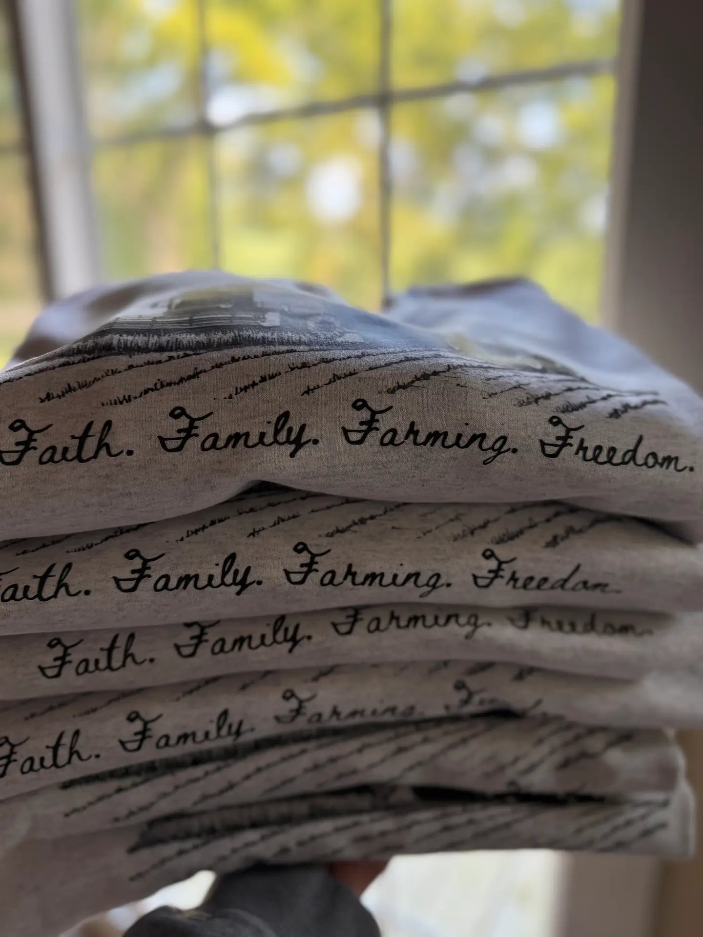 Faith. Family. Farming. Freedom Sweatshirt