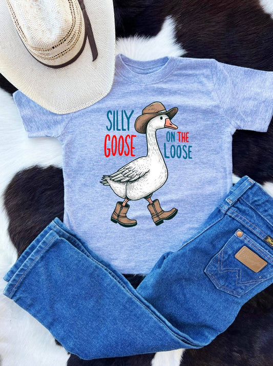 Silly Goose on the Loose Kids Tee