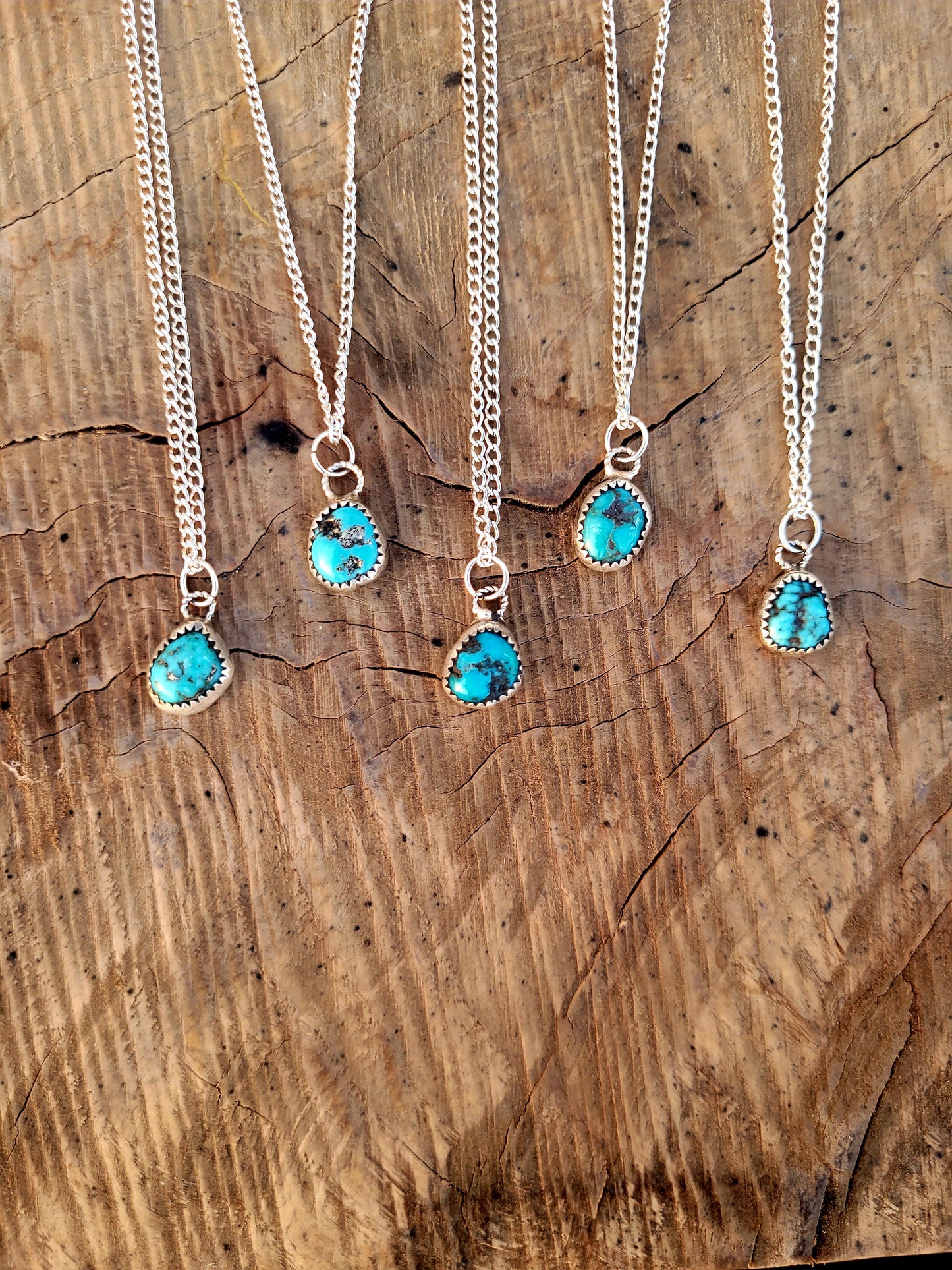 Tipsy Turquoise Stone Necklace