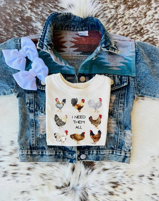 I Need Them All Kids Tee