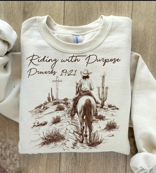 Riding With Purpose Sweatshirt