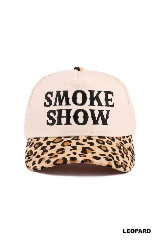 Smoke Show Two Tone Canvas Cotton Cap