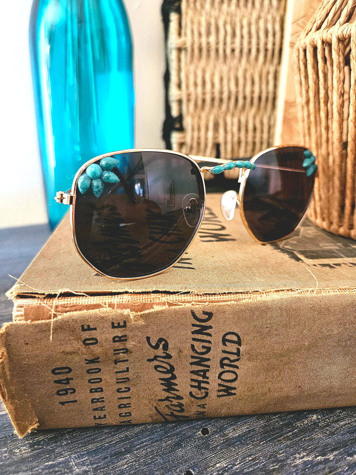 Turquoise Sunglasses