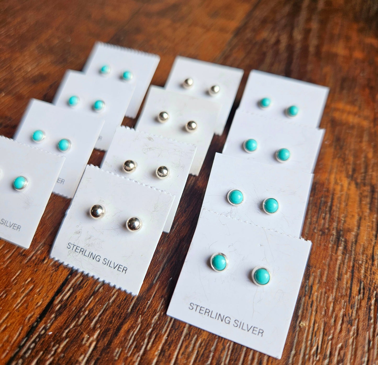 3.5 mm Turquoise Studs