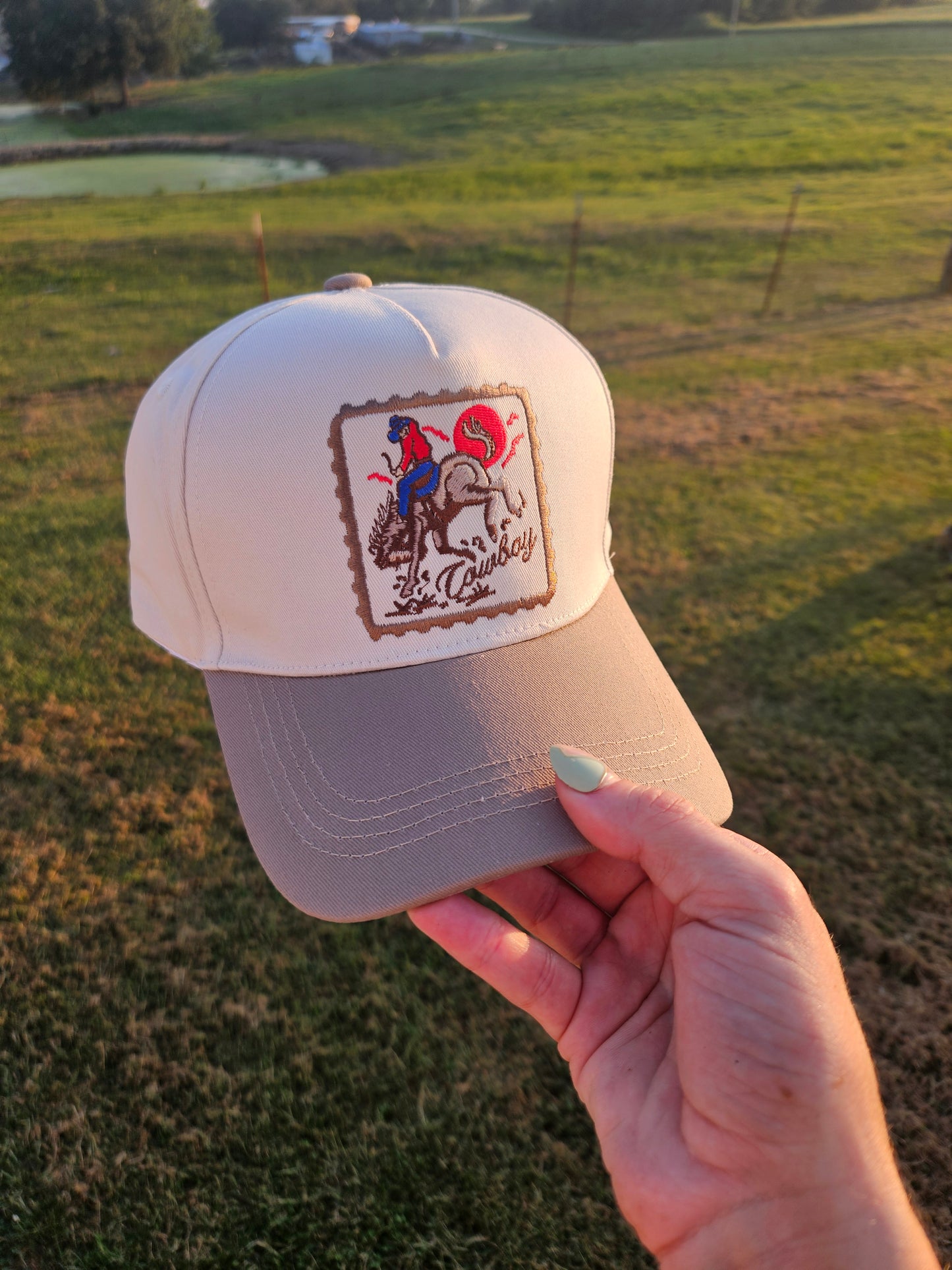 Cowboy Stamp Hat