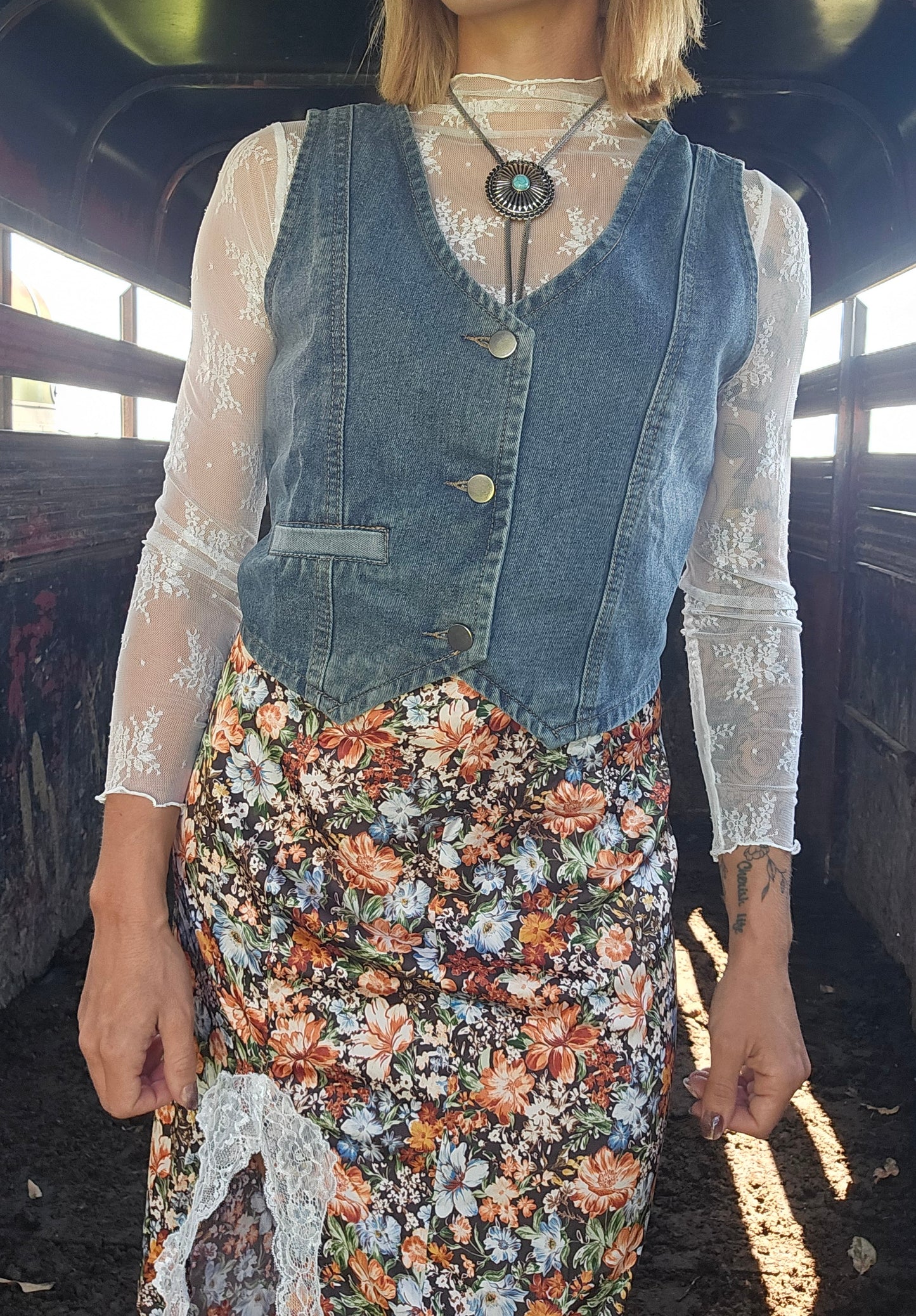 Denim Vest