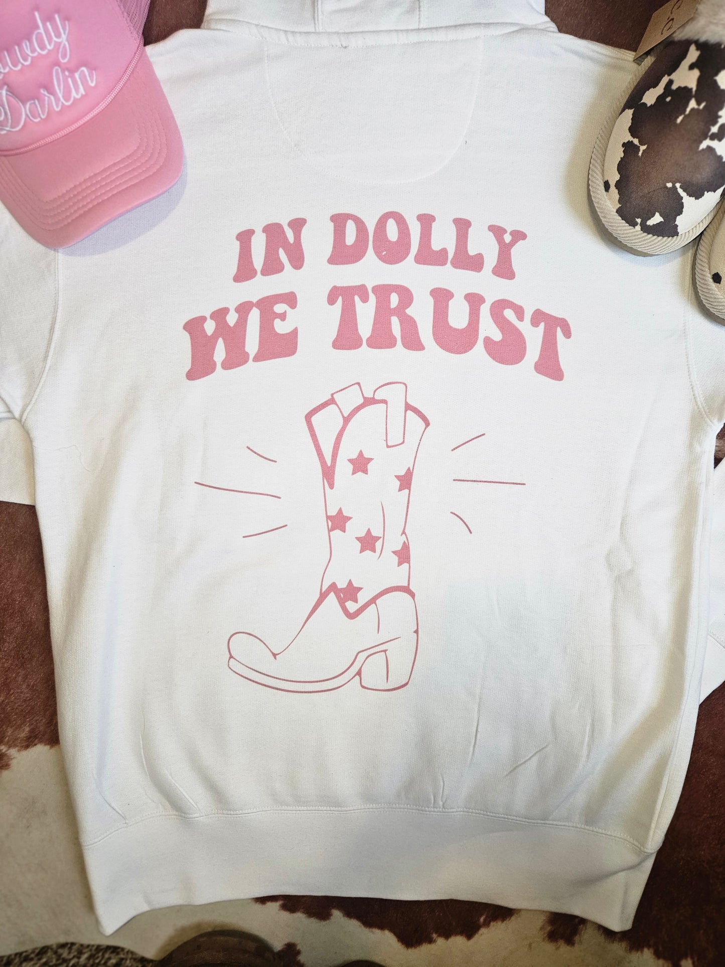 In Dolly We Trust Hoodie