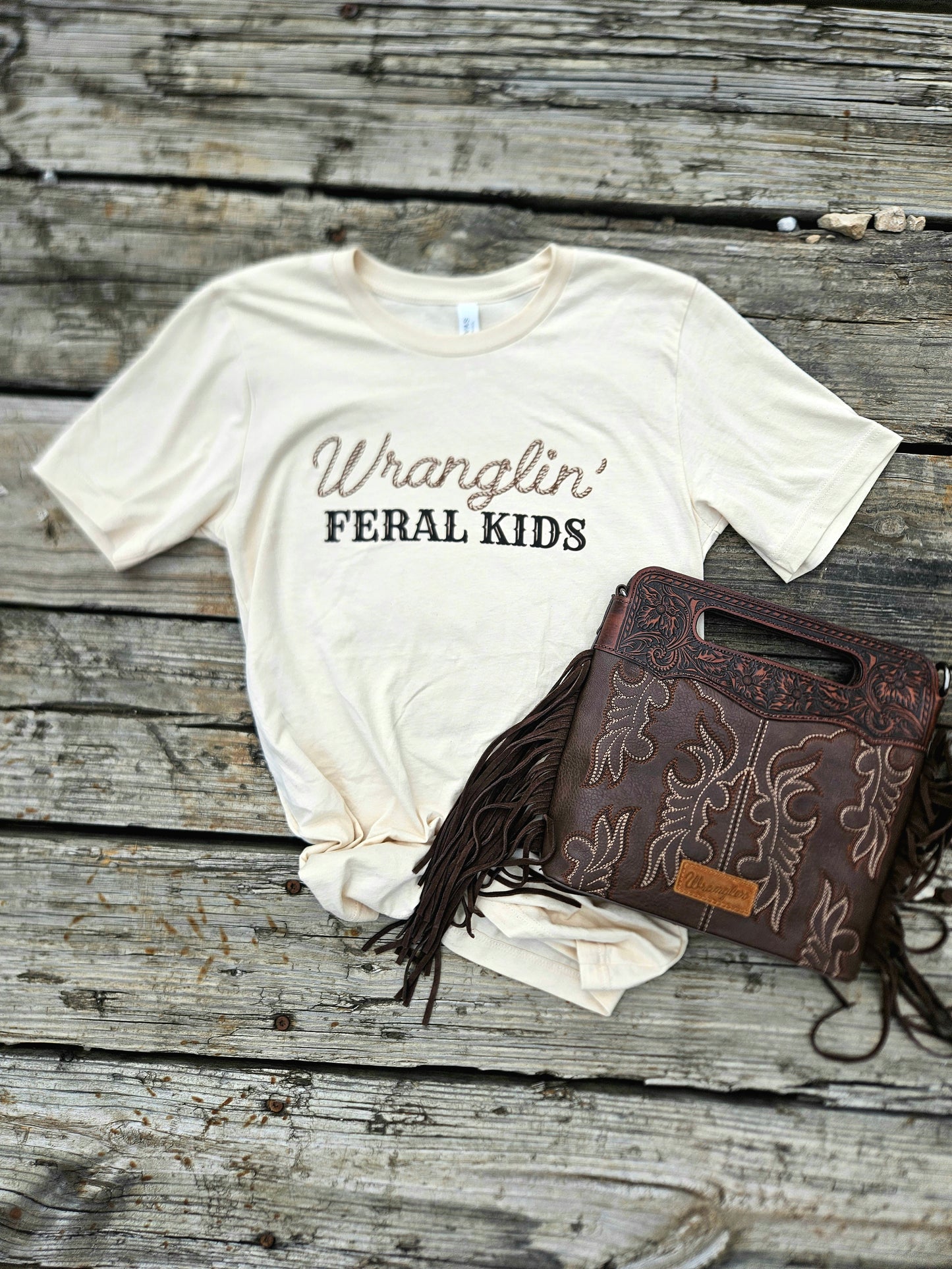 Wranglin Feral Kids Tee