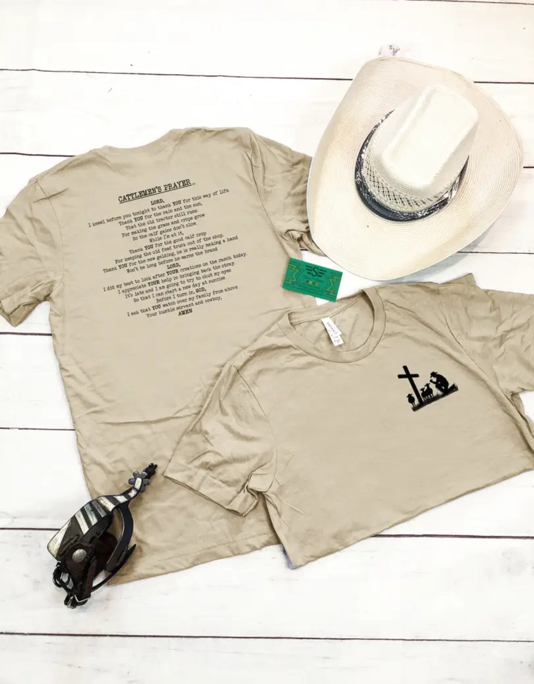 Cattleman's Prayer Tee (Kids)