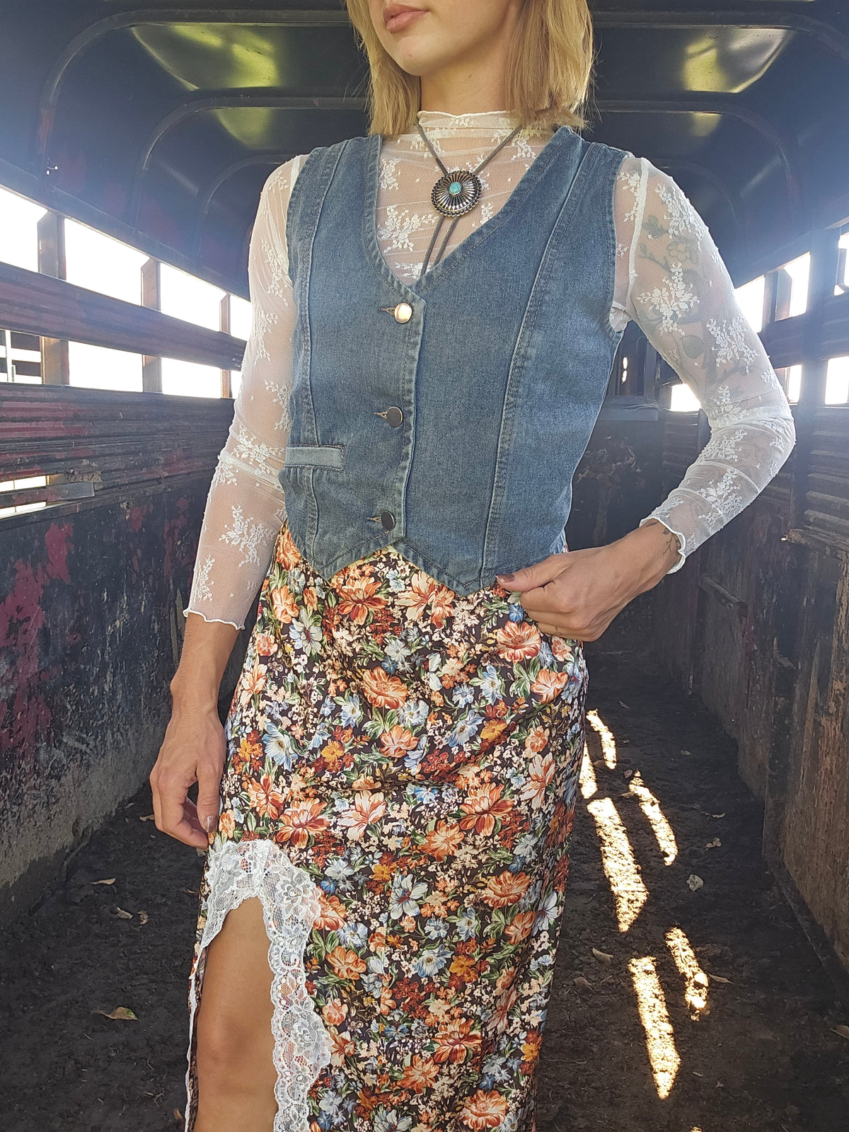 Denim Vest