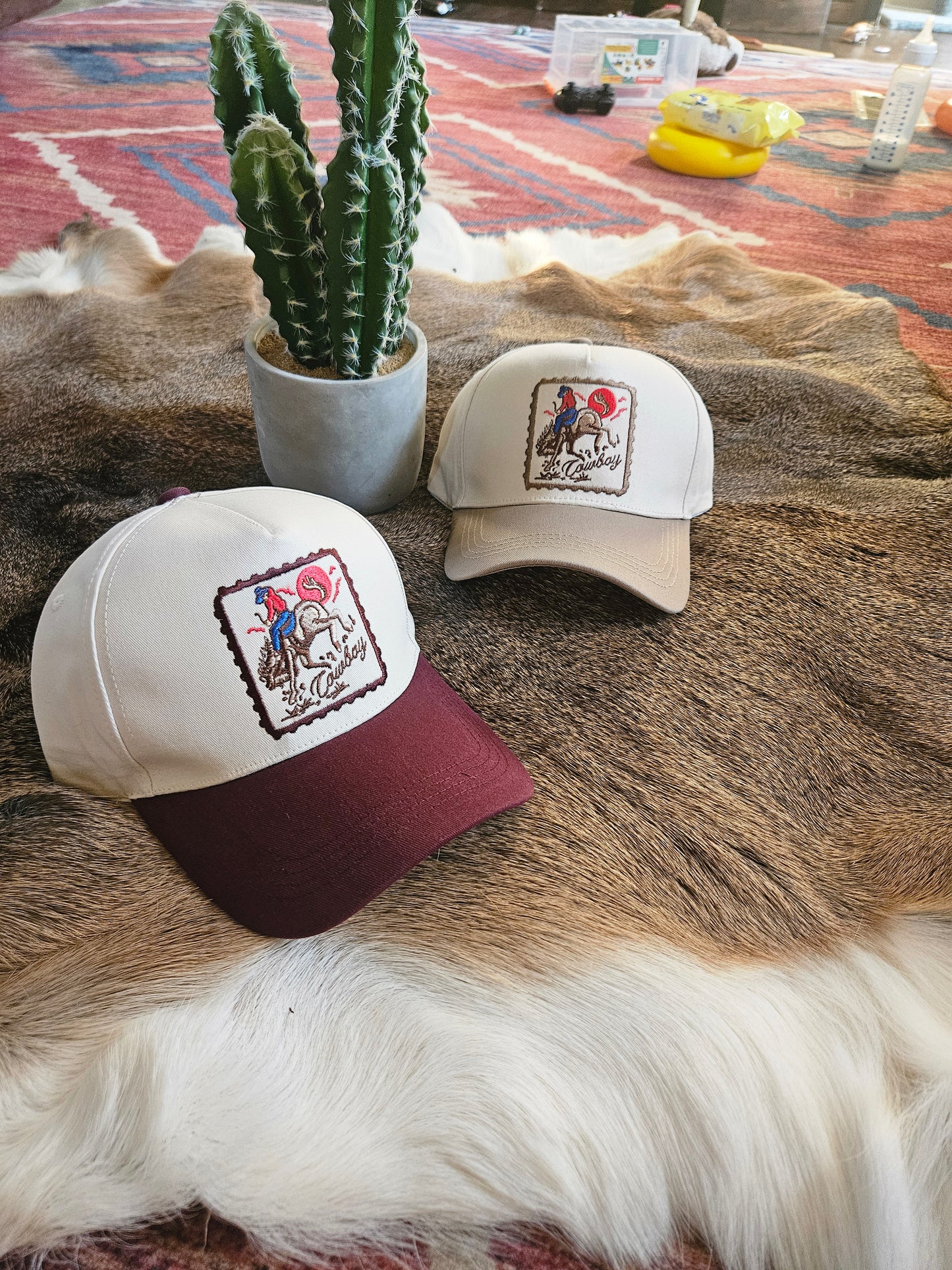 Cowboy Stamp Hat