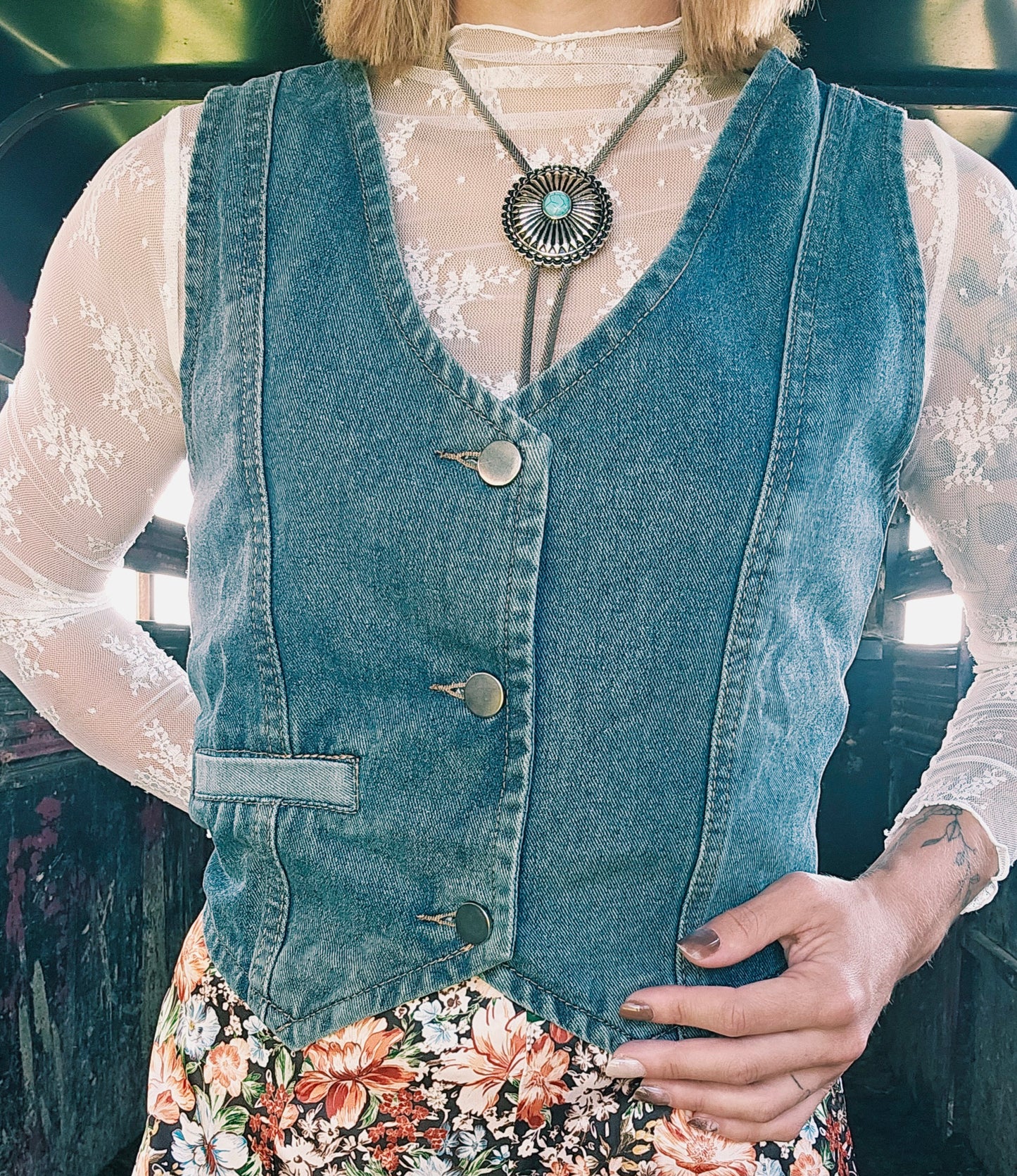 Denim Vest