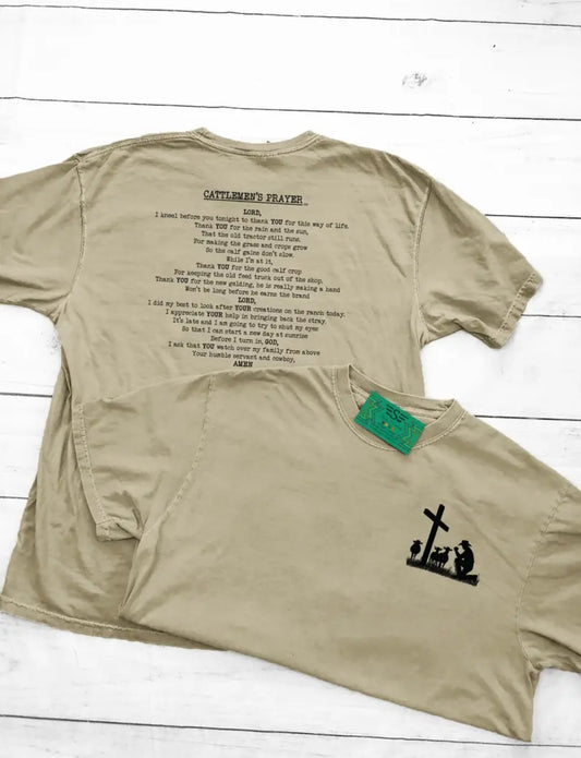 Cattleman's Prayer Tee