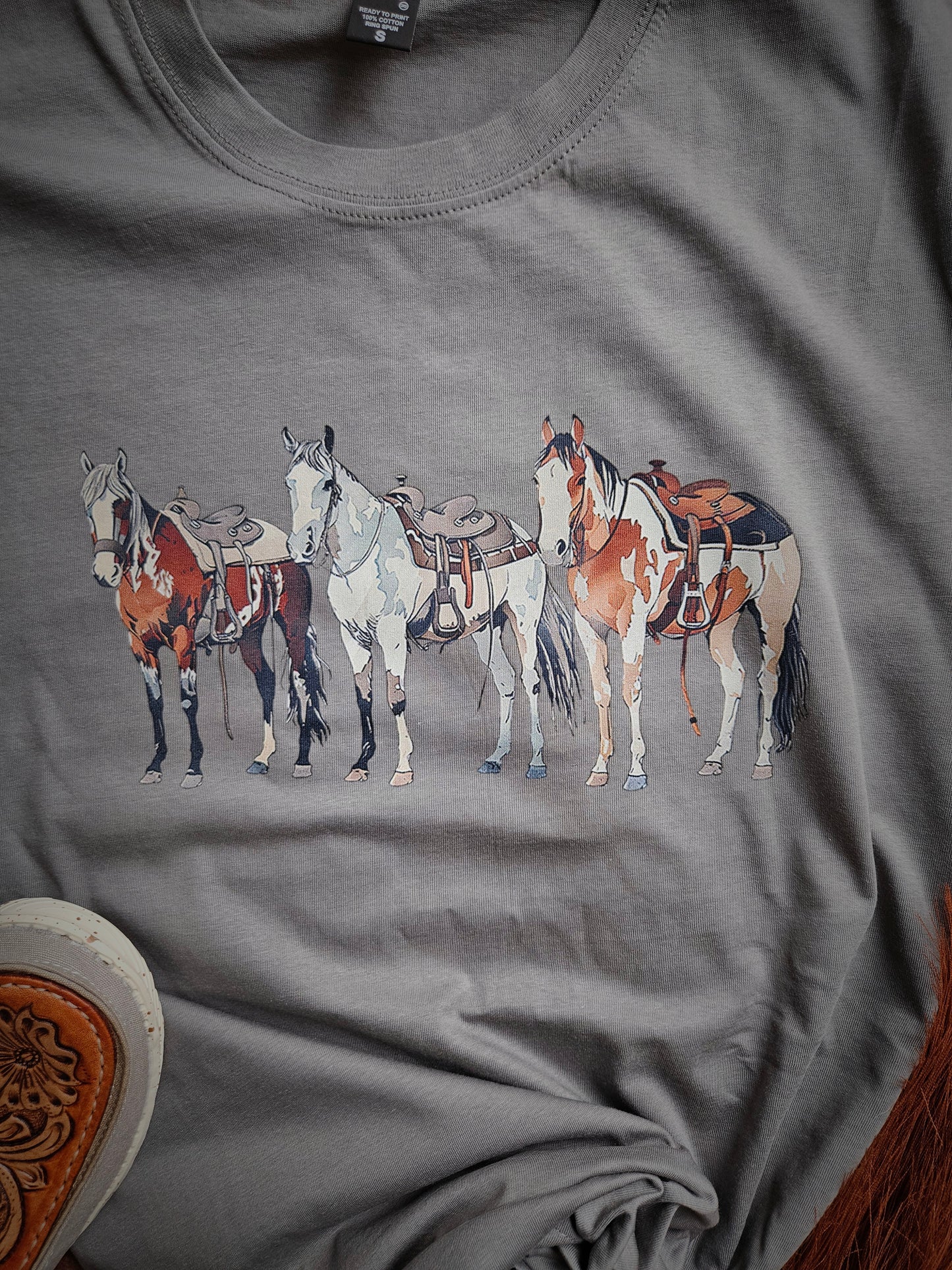 Horse Trio Graphic Tee