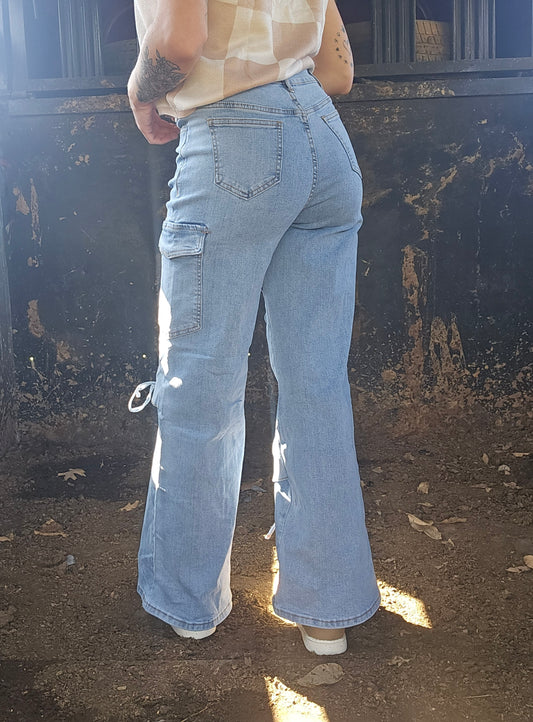 Bows and Babes Cargo Jeans
