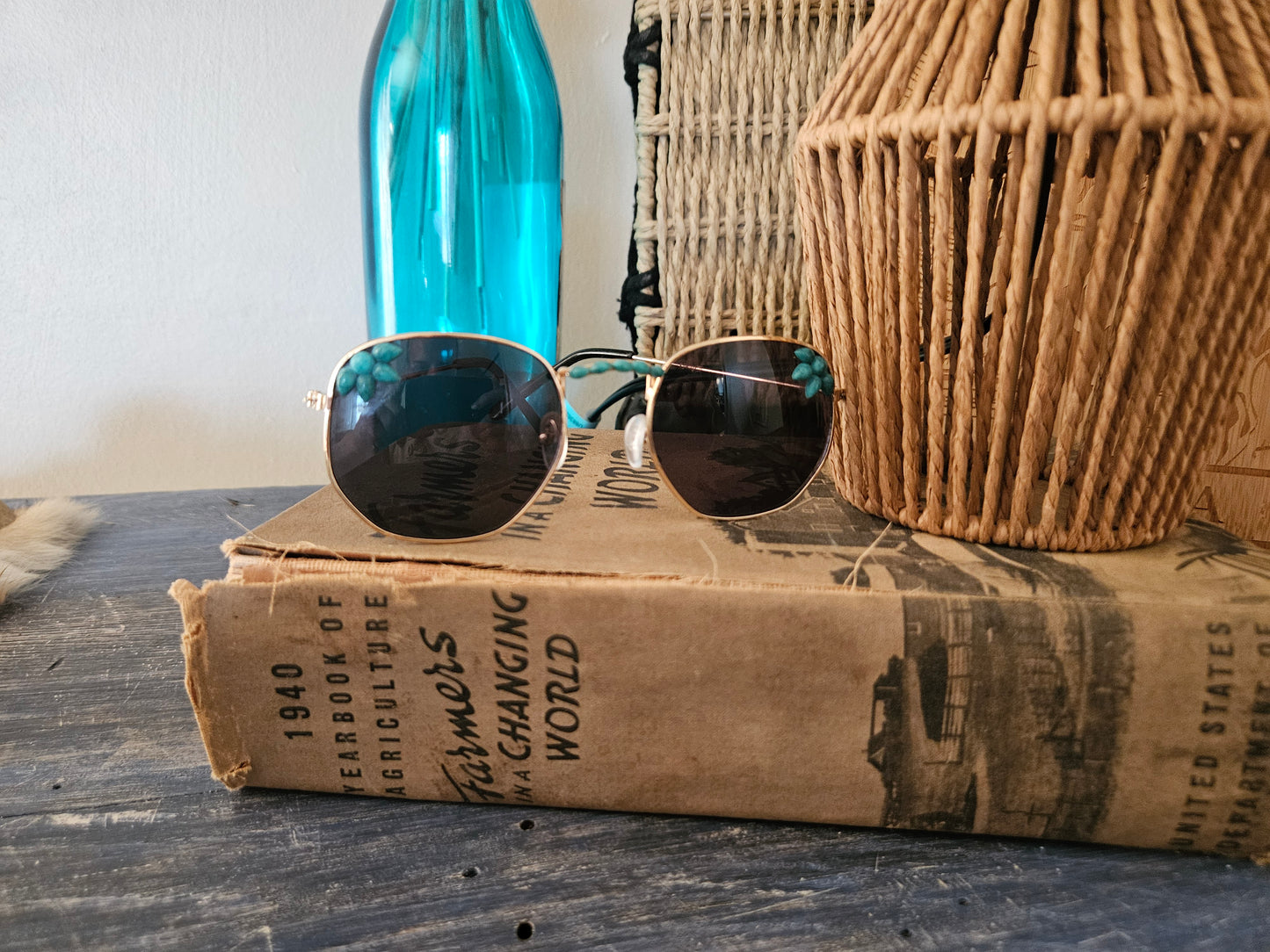 Turquoise Sunglasses