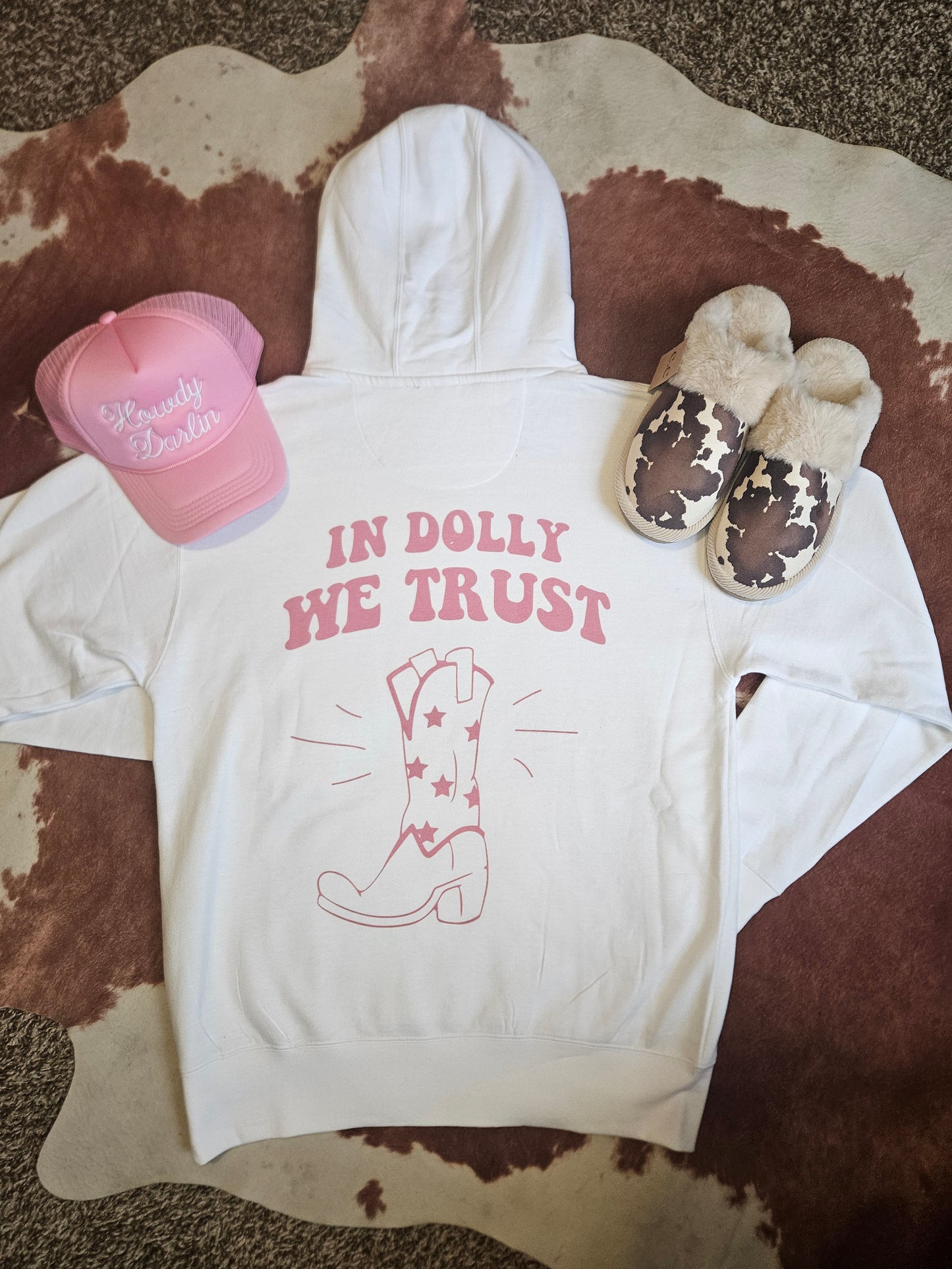 In Dolly We Trust Hoodie