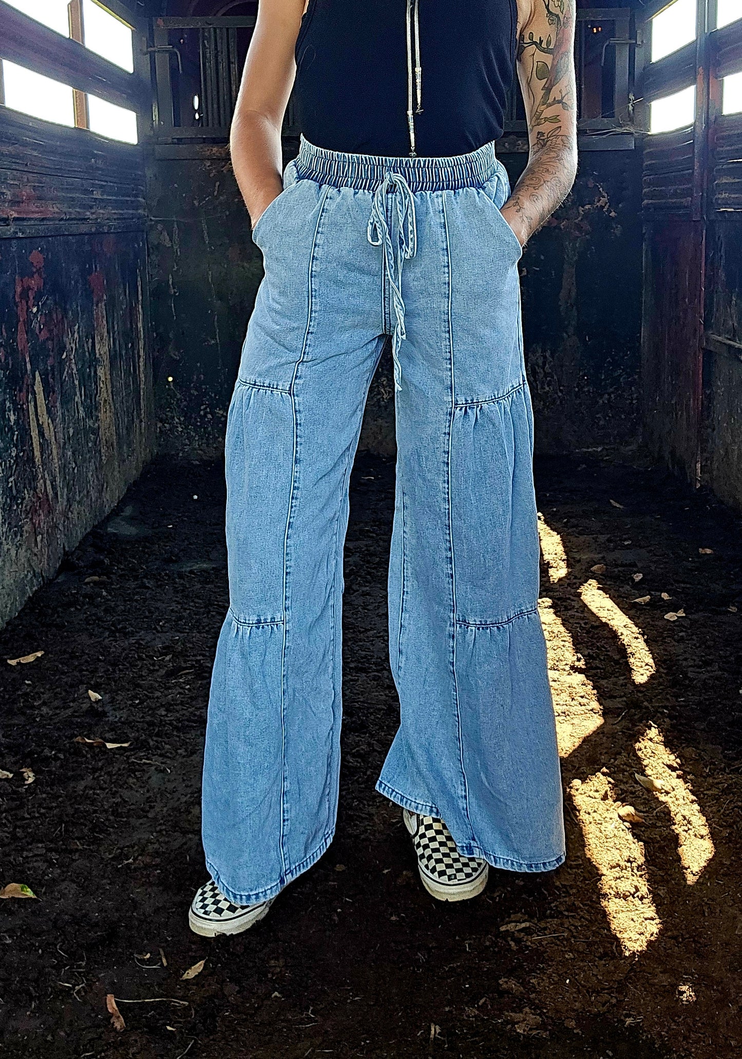 Randi's Patchwork Jeans