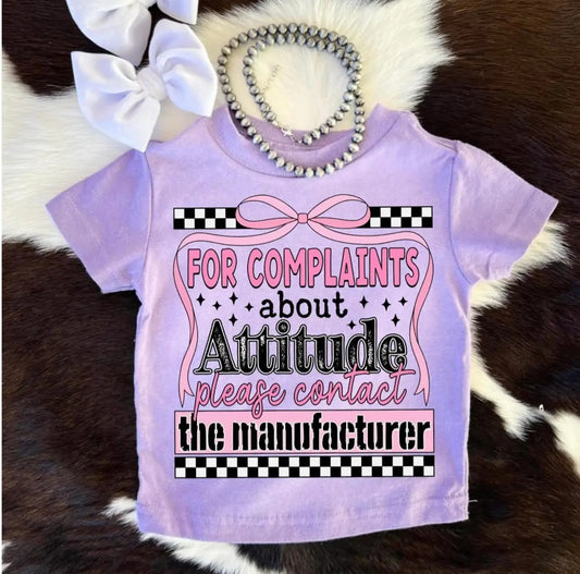 Contact Manufacturer Girls Tee